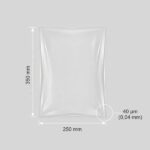 250x350x0,04 mm LDPE tasak