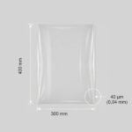300x400x0,04 mm LDPE tasak