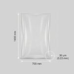 700x1400x0,03 mm MDPE zsák