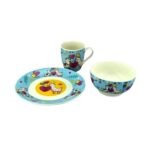 Gyermek porcelán étkészlet alpaka