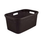 Curver Rattan ruháskosár 45L - Image 2