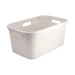 Curver Rattan ruháskosár 45L